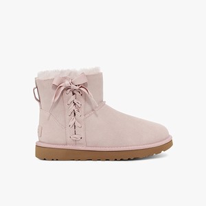 Ugg Classic Lace Mini Klassiska Stövlar Dam Rosa (451072CYO)